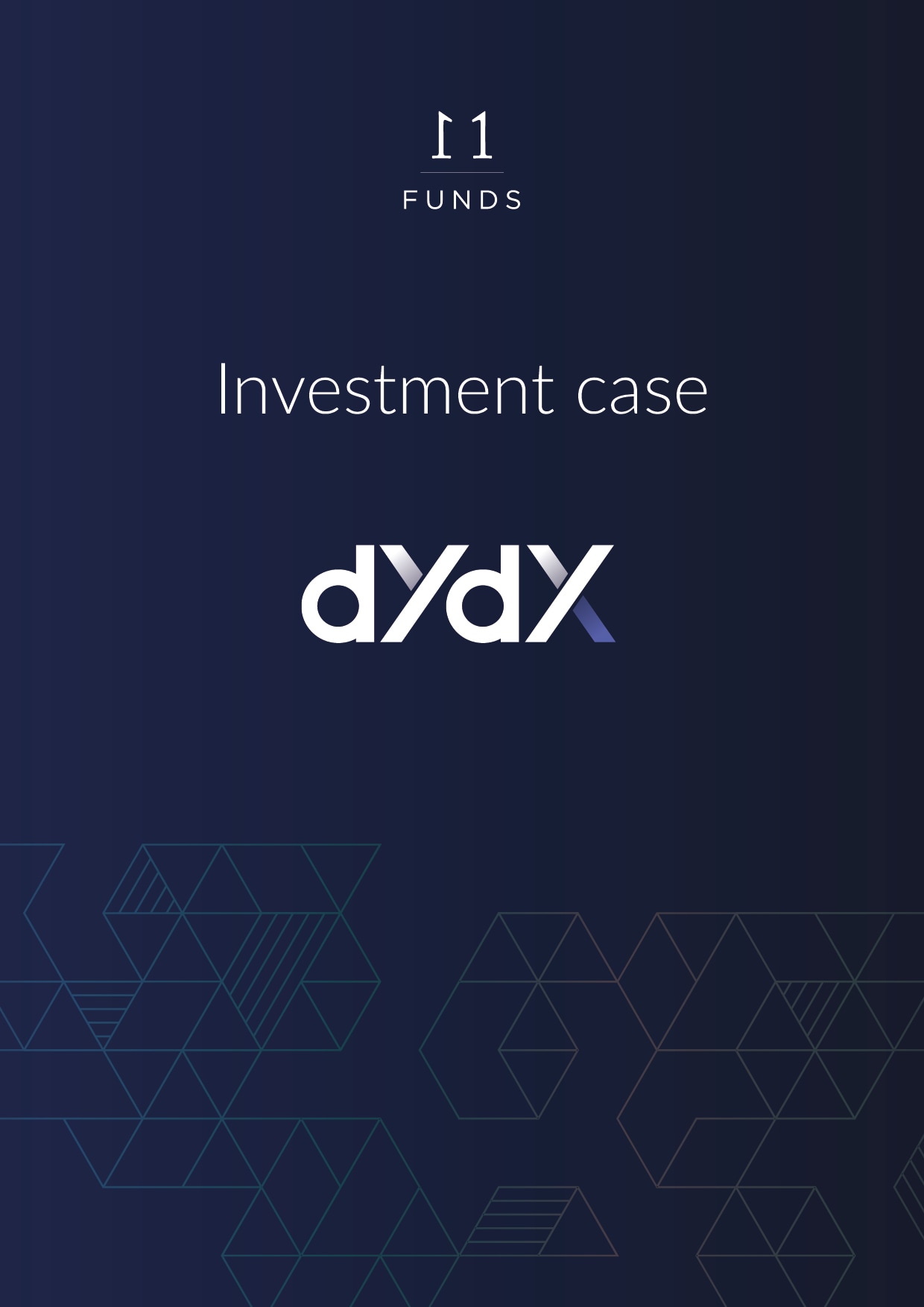 M11 Funds - investment case dYdX